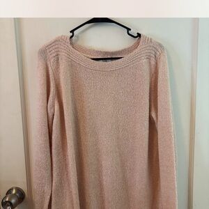 Women's Pink Sparkly Sweater